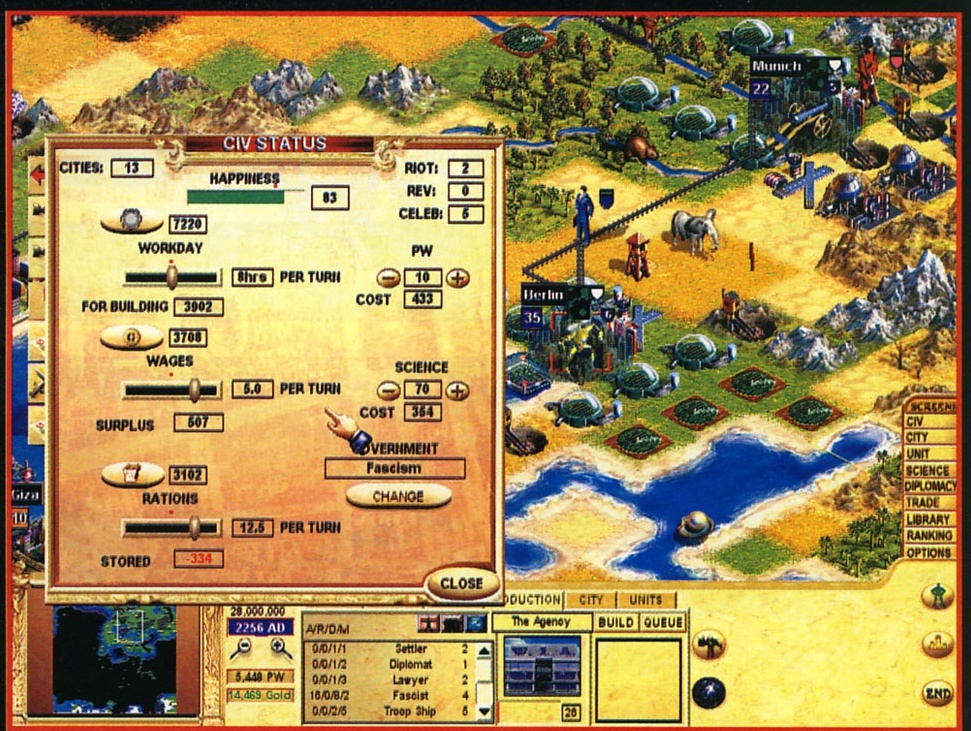 Dacă vă spunem Activision, veți spune: "Oooo!", dacă vă spunem Civilization, veți spune:"Oooo!". Call To Power: Șapte mii de ani de evoluție și muncă pe brânci. Veți vedea voi ce și cum...