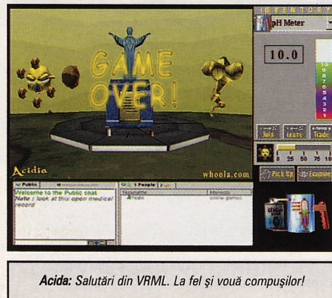 Acida: Salutări din VRML. La fel și vouă compușilor!