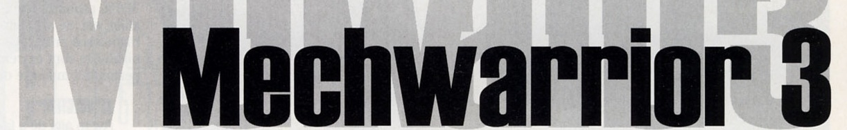 Mechwarrior 3