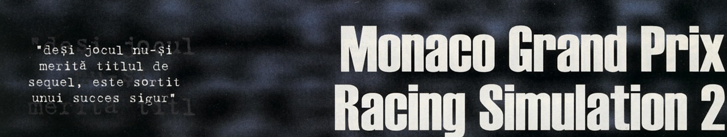 Monaco Grand Prix / Racing Simulation 2