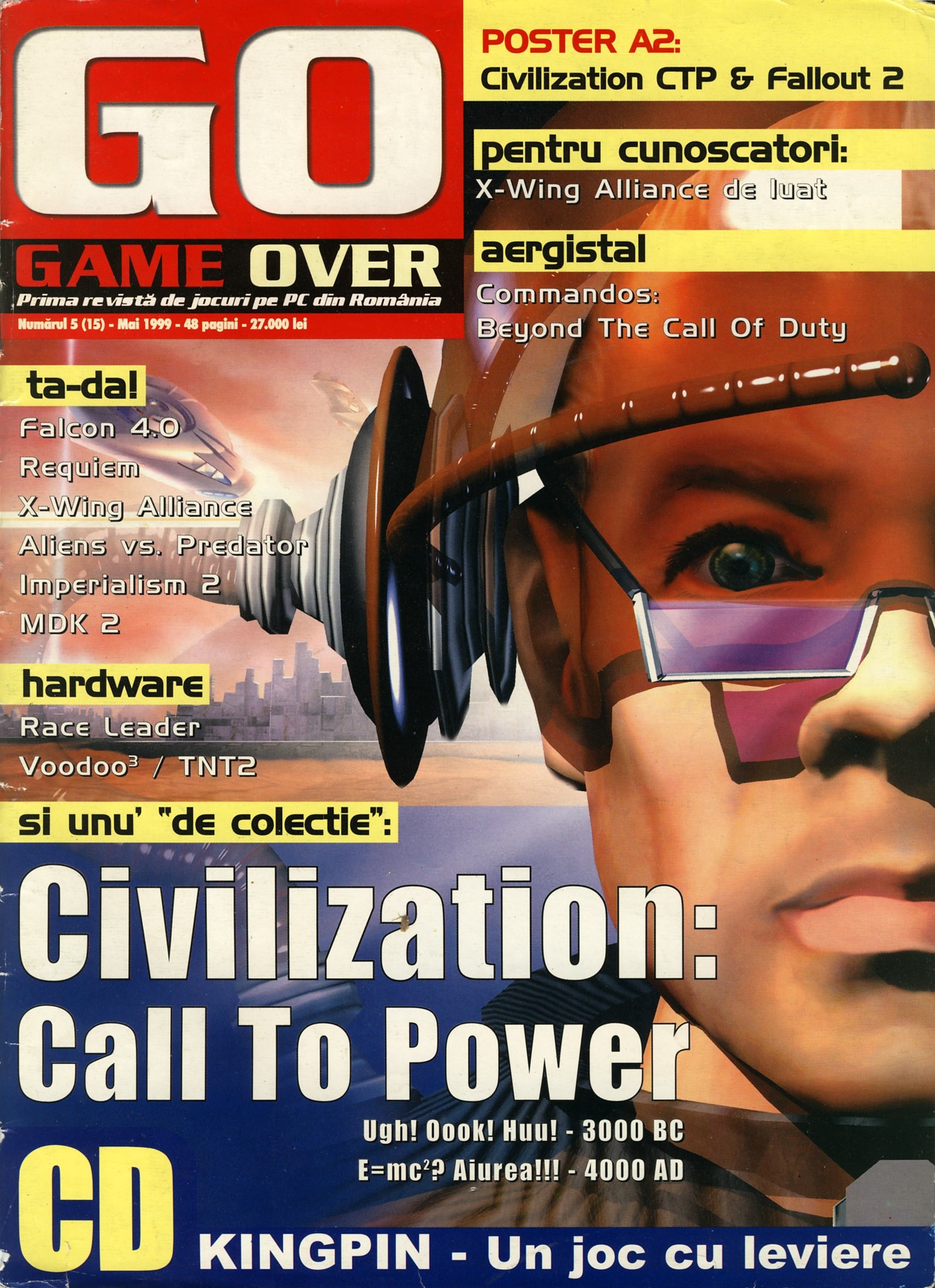 Numărul 5 (15), Mai 1999, pagina 1 — Coperta 1
