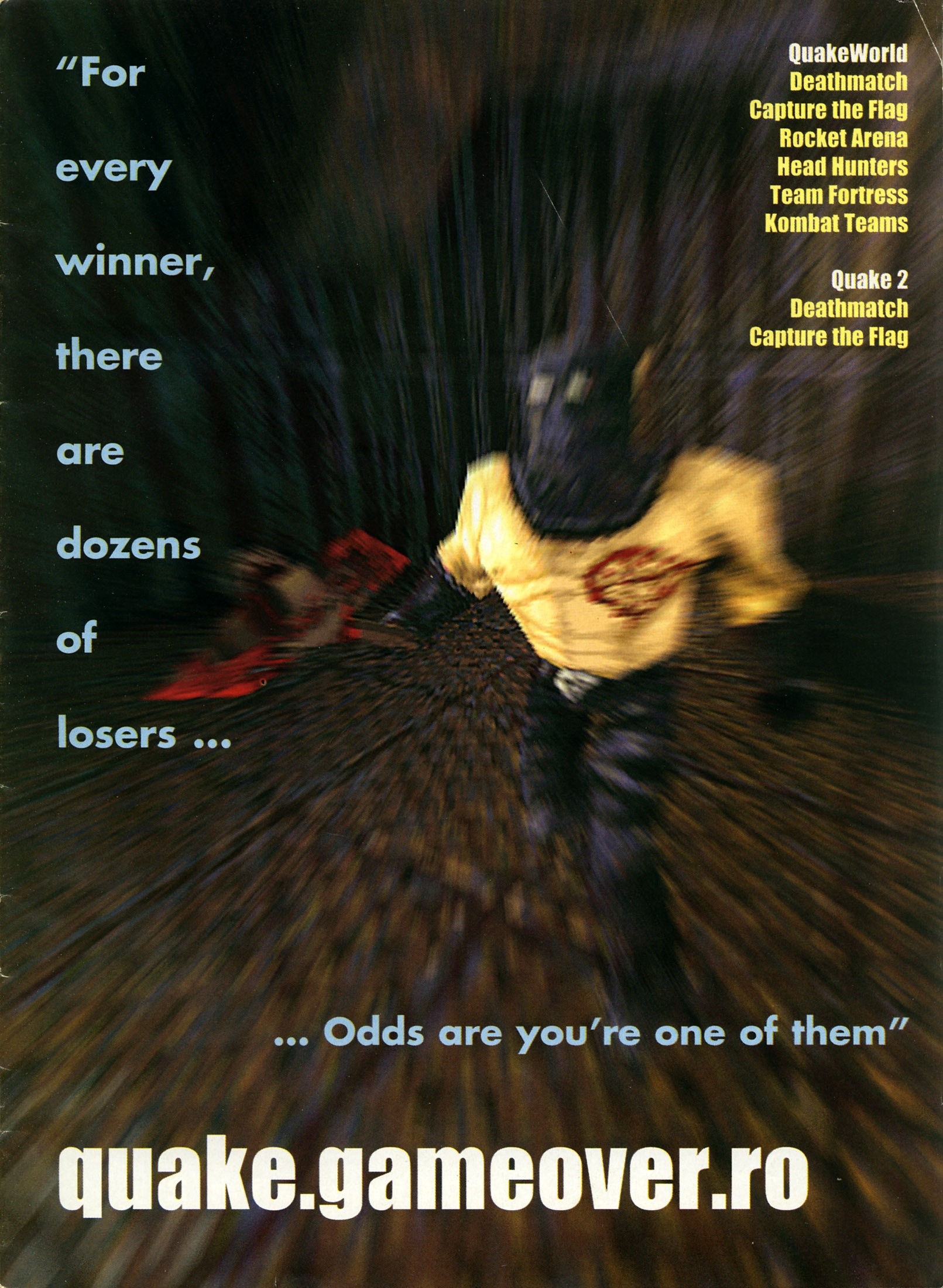 Numărul 5 (15), Mai 1999, pagina 3 — quake.gameover.ro (ad)