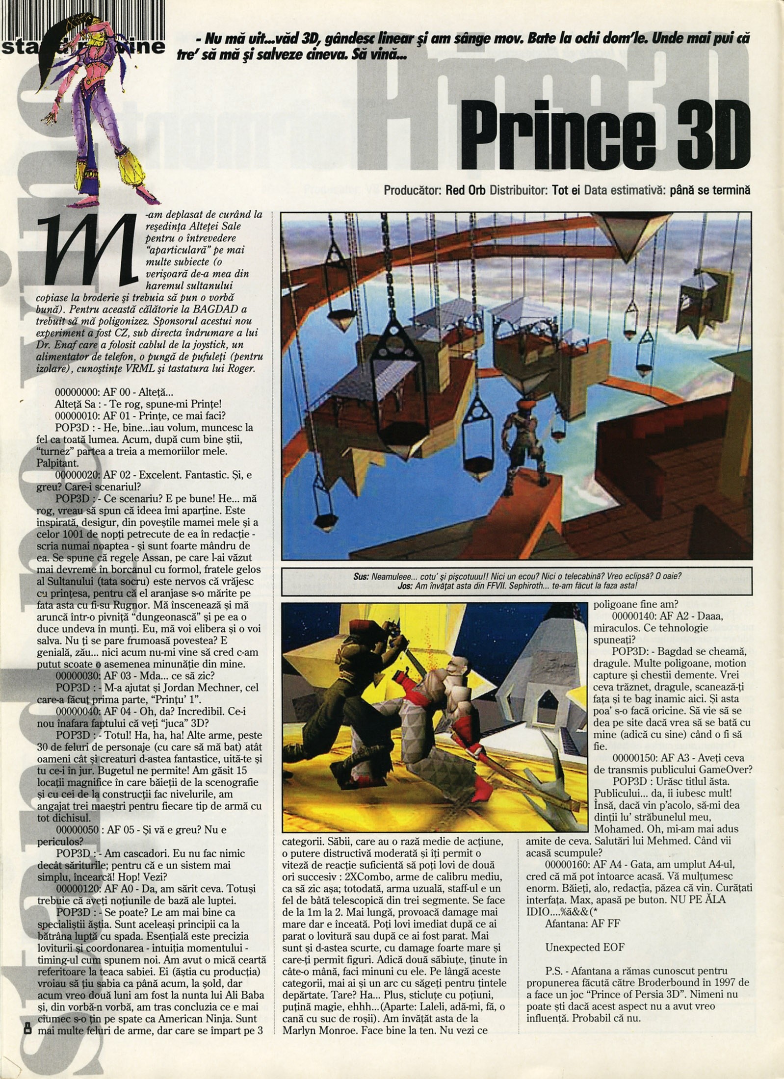 Numărul 5 (15), Mai 1999, pagina 10 — Prince 3D