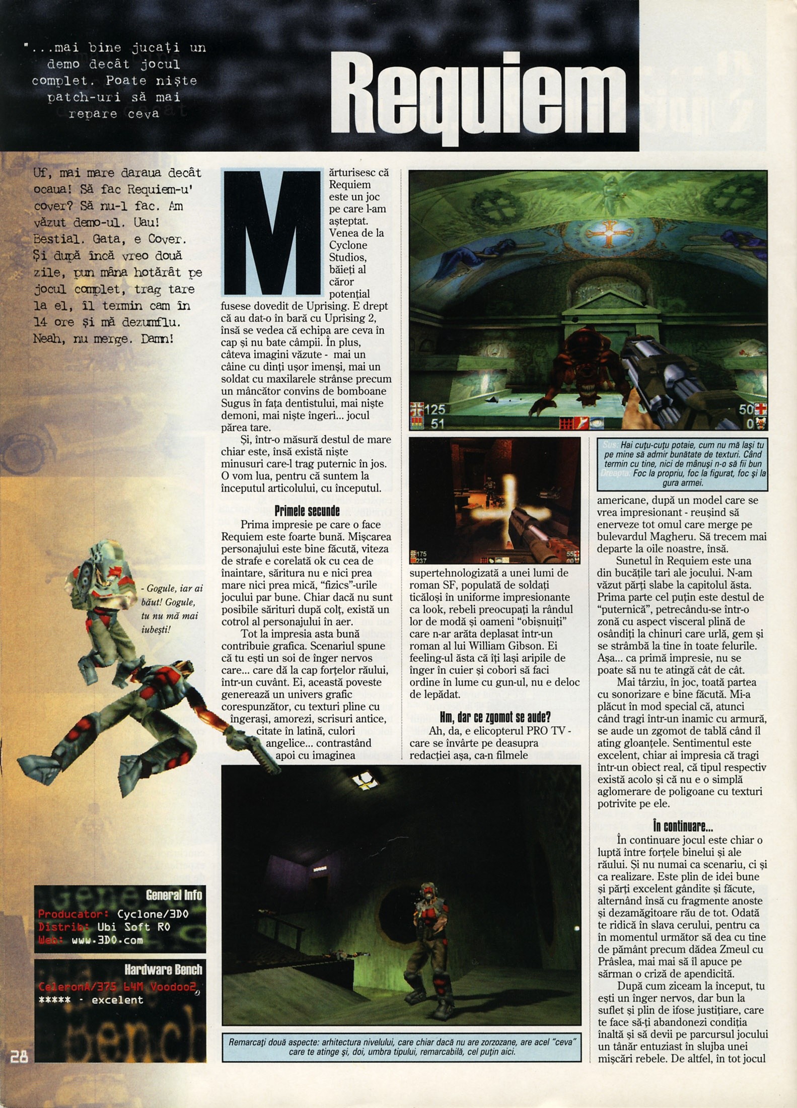 Numărul 5 (15), Mai 1999, pagina 30 — Requiem