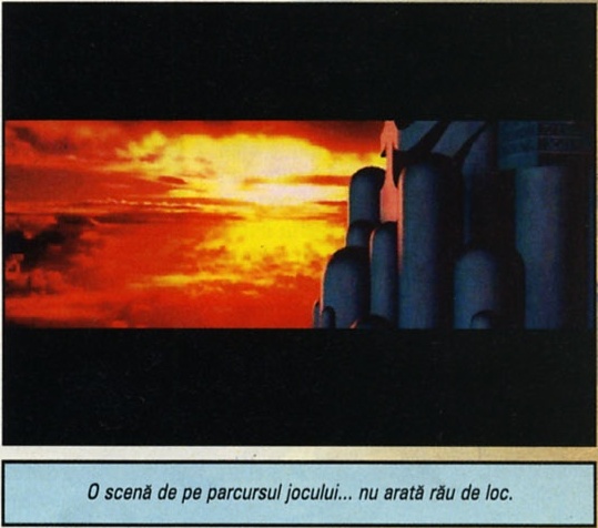 O scenă de pe parcursul jocului... nu arată rău de loc.