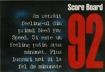 Score Board — 92