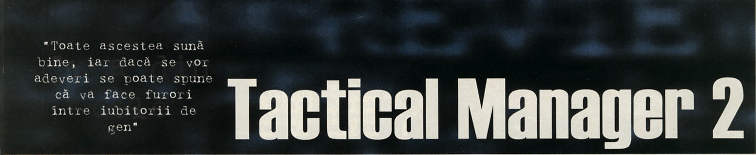 Tactical Manager 2