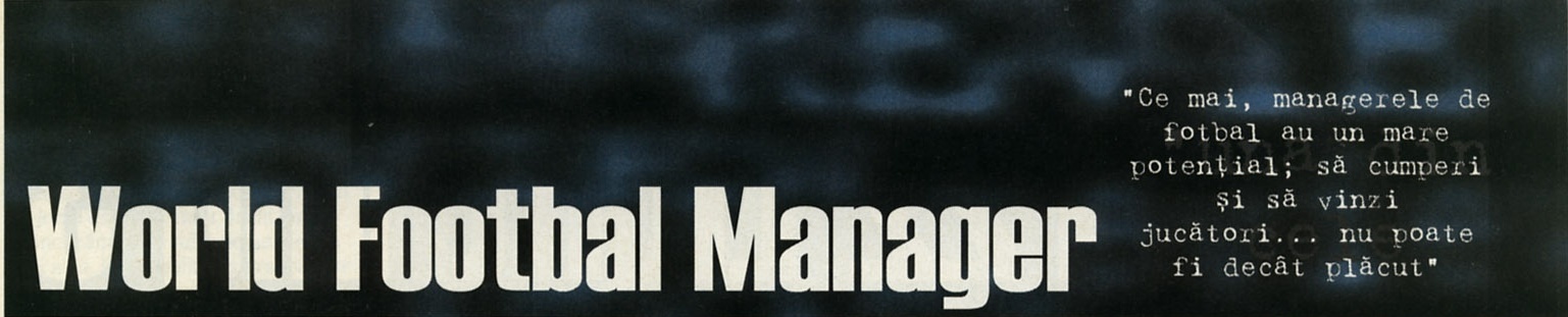 World Footbal Manager