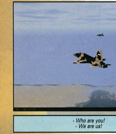 - Who are you! / - We are us!