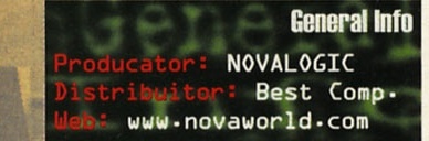 General Info — Producator: NOVALOGIC · Distribuitor: Best Comp. · Web: www.novaworld.com