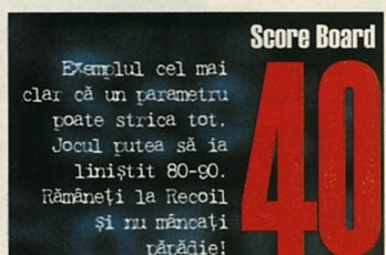 Score Board — 40
