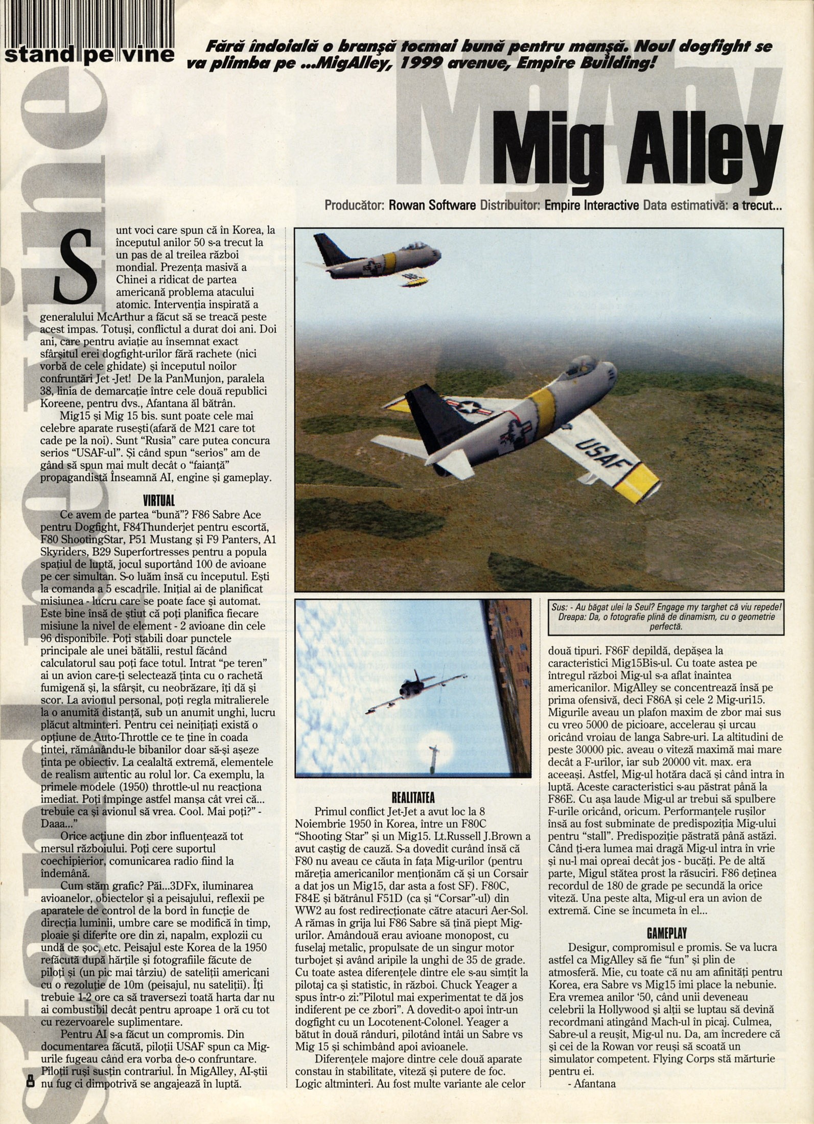 Nr. 6 (16), Iulie-August 1999, pagina 10 — Mig Alley
