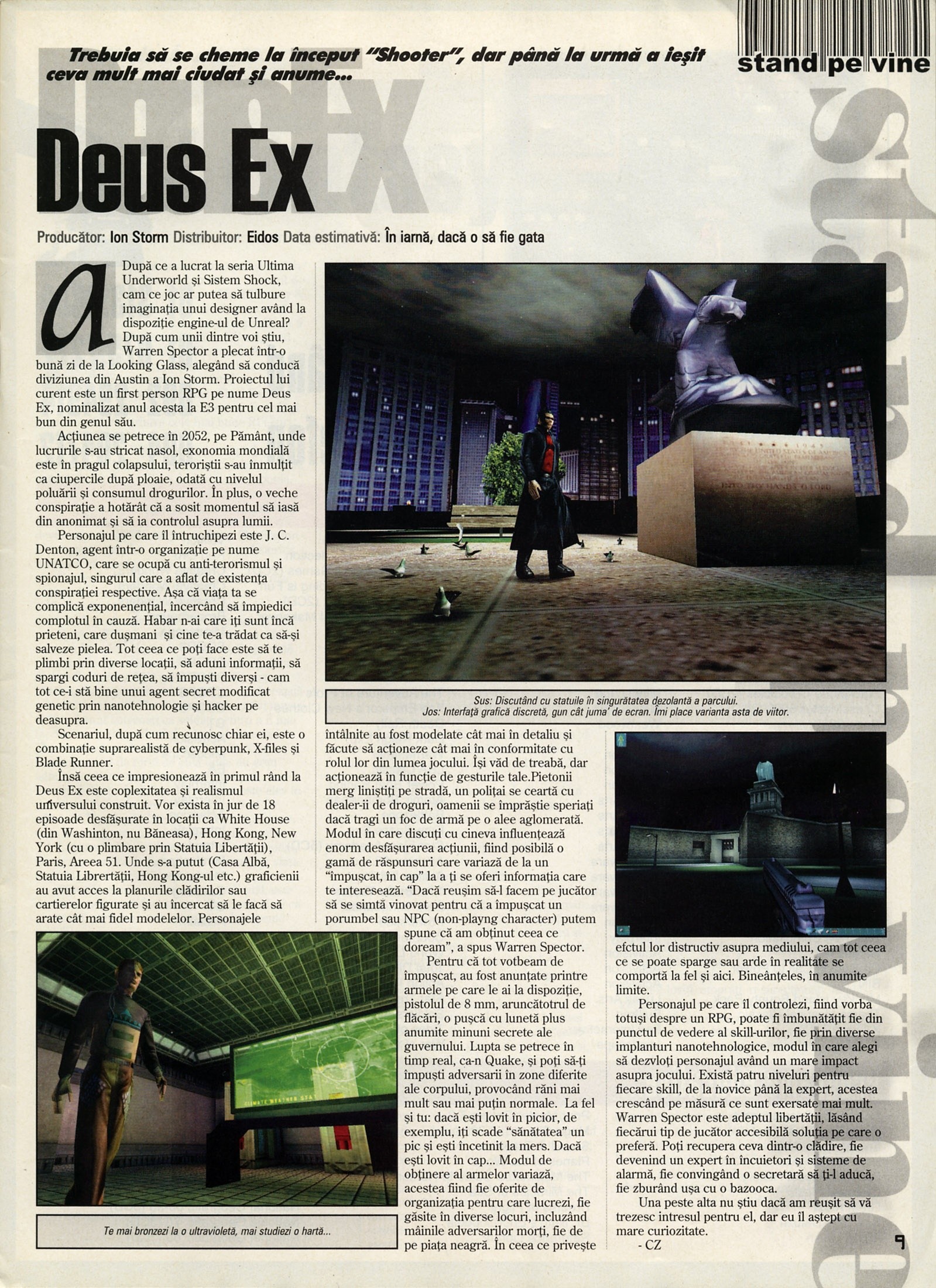 Nr. 6 (16), Iulie-August 1999, pagina 11 — Deus Ex