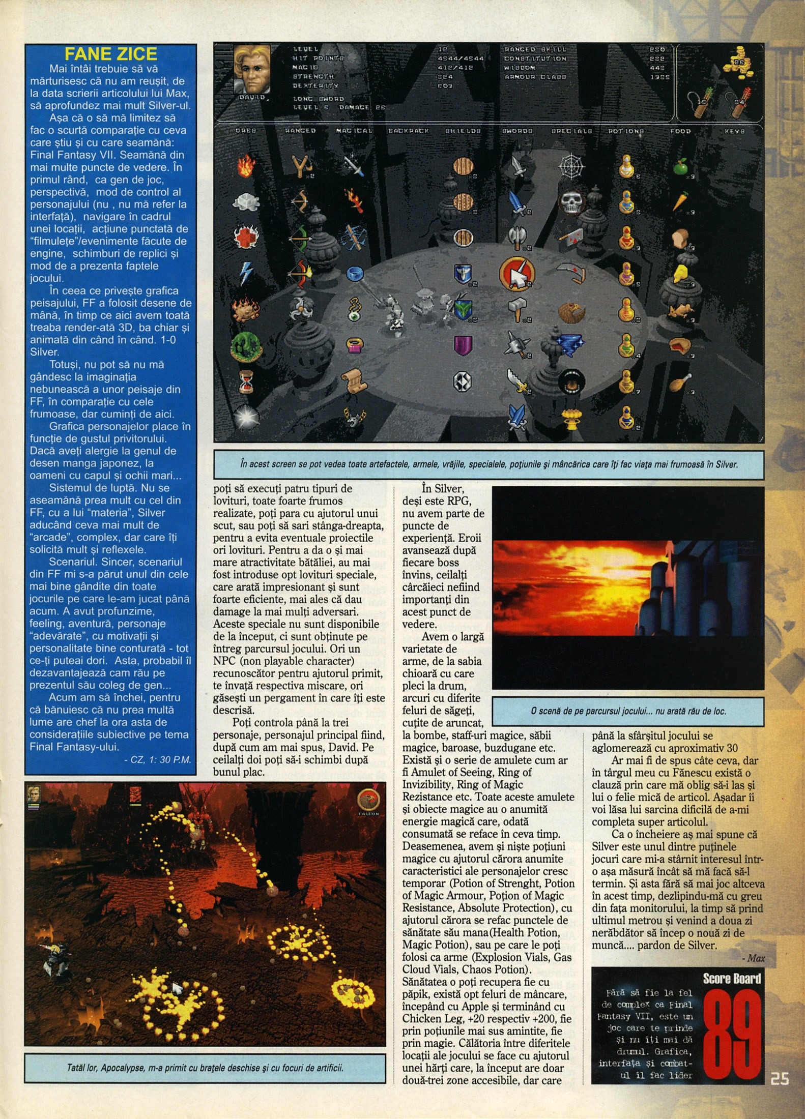 Nr. 6 (16), Iulie-August 1999, pagina 27 — Silver